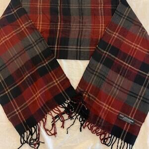 Scottish Tartan Plaid Cashmere Scarf